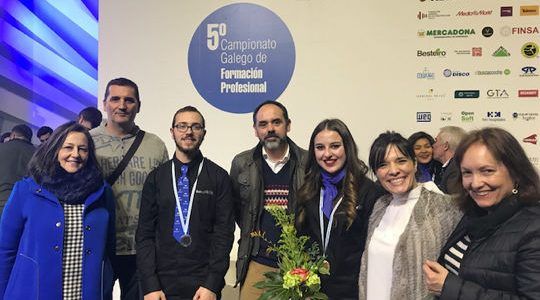 Frei Martín Sarmiento triunfa na V Edición dos Skills Galicia 2018 de Formación Profesional