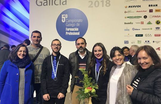 Frei Martín Sarmiento triumphs in the V Edition of the Skills Galicia 2018 of Vocational Training