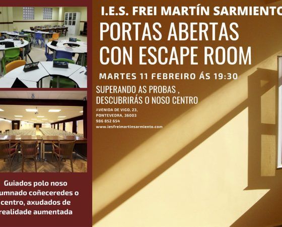 Xornada Portas Abertas – Escape Room