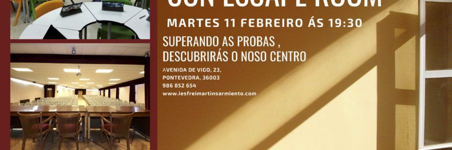 Xornada Portas Abertas – Escape Room