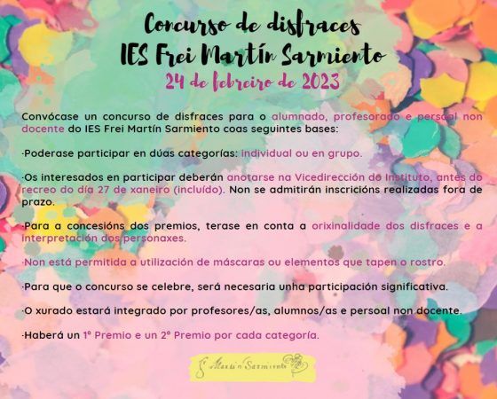 Concurso disfraces