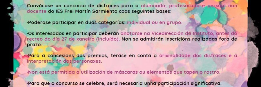 Concurso disfraces